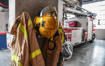 El parc de Bombers actual, a la carretera de Barcelona | Roger Benet